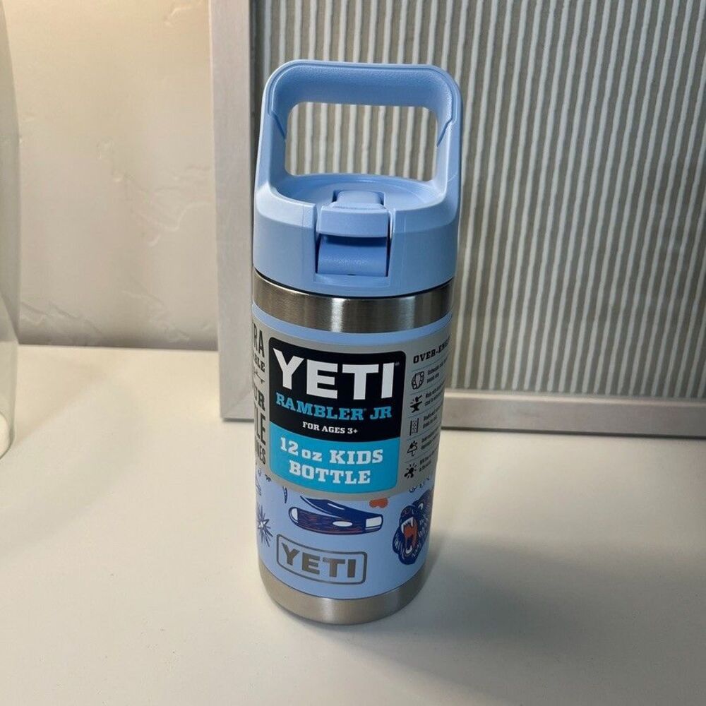 NWT Yeti Rambler Jr. 12 oz Kids Bottle Big Sky Summer Camp
